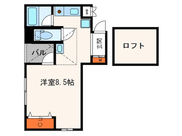 ミモザ館の物件間取画像